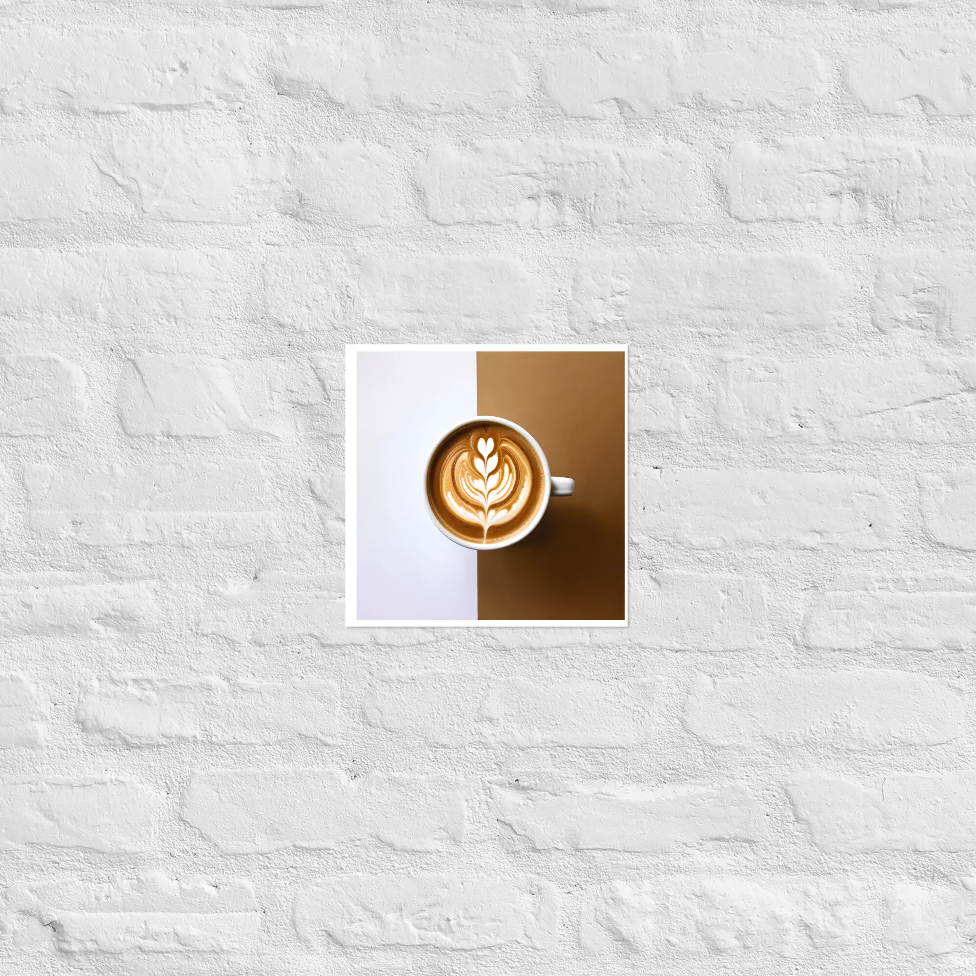Latte Art Poster