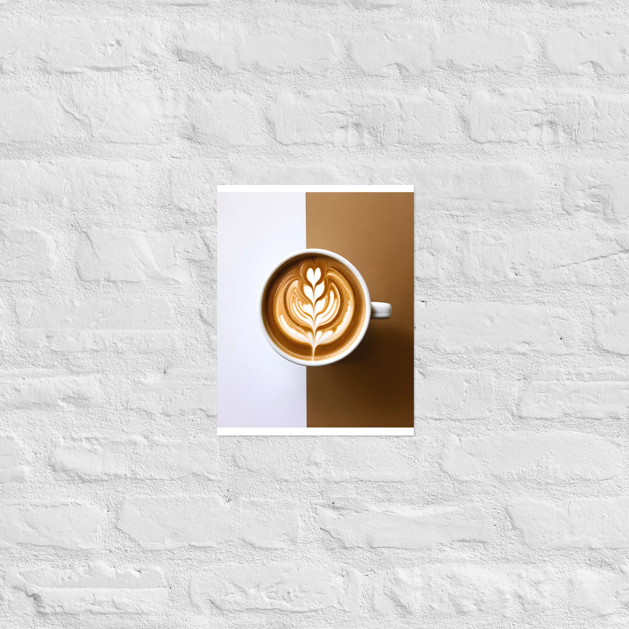 Latte Art Poster